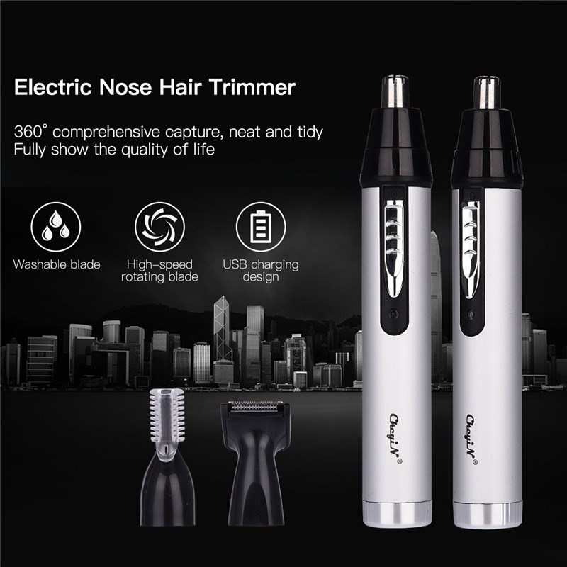 Electric Nose Hair Trimmer Ear Nose Trimer Hair Remover Eyeb