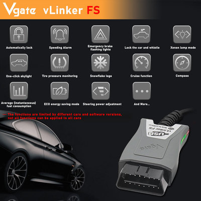 Vgate Vlinker FS ELM327 USB OBD2 Car Dia