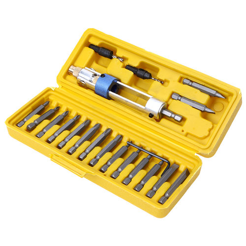 20 piece batch head set multifunctional screwdriver converte