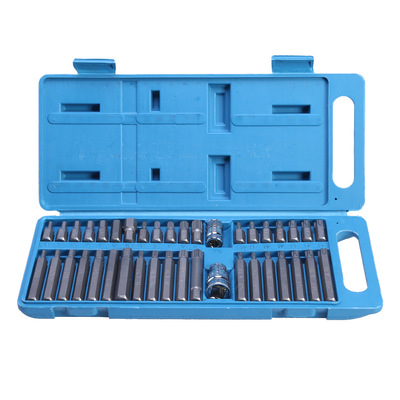 40pcs Auto Car Repair Tool Torx Socket Set Hex Star Spline