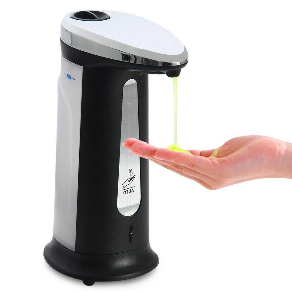 400Ml ABS Electroplated Automatic Liquid Soap Dispense