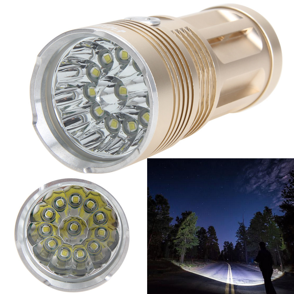 New 30000LM 12 LEDS Torch XM-L T6 LED Flashlight
