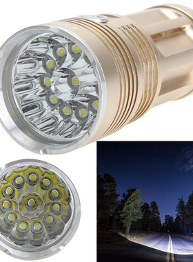 New 30000LM 12 LEDS Torch XM-L T6 LED Flashlight