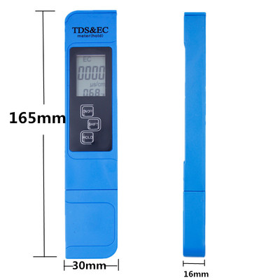TDS EC Meter Temperature Tester pen 3 In1 Function