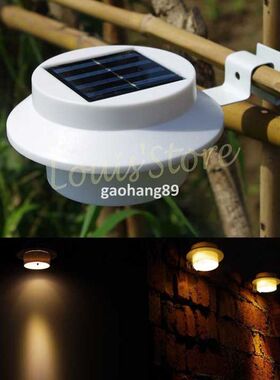 New Bright Yard Lamp Solar Panel Garden Light 3 LED Lights