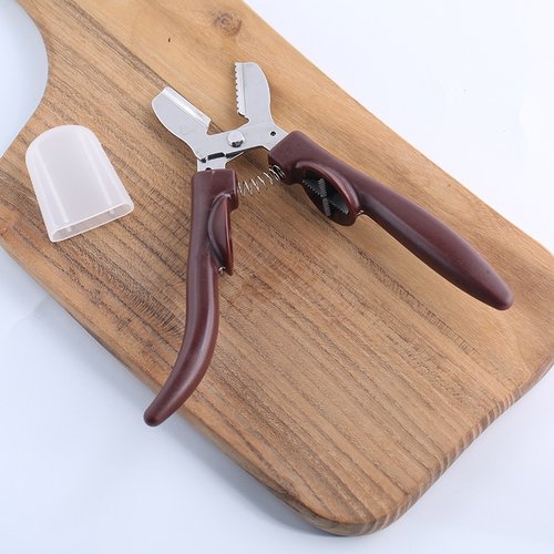 厂家现货板栗剪刀榛子栗子十字开口器核桃夹子板栗夹多功能开口