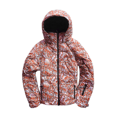 奔流保暖白鸭绒羽绒服