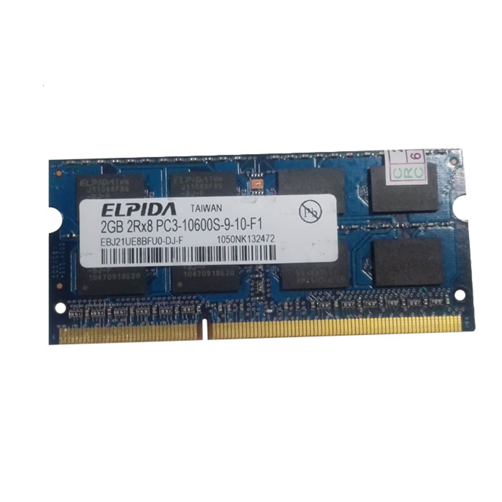 ¶û±Ø´ïDDR3 1333 2G ±Ê¼Ç±¾ÄÚ´æÌõ ELPIDA 2GB 2RX8 PC3-10600S