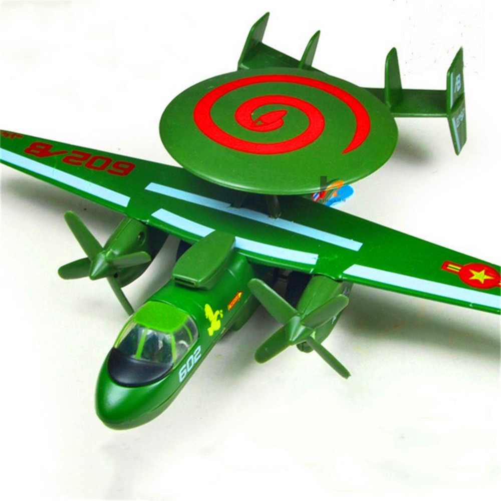 包邮彩珀鹰眼E2C预警机回力飞机合金儿童模型礼品男孩成品玩具-封面