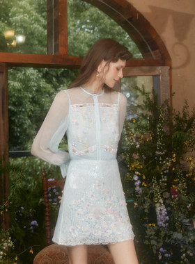【夏天粉丝专享】Marie Elie【自然精灵】刺绣上衣EAE12D29850