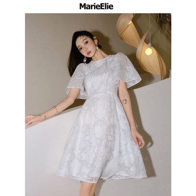 【夏天粉丝专享】Marie Elie 悠妩夕羽连衣裙EAB12M00420