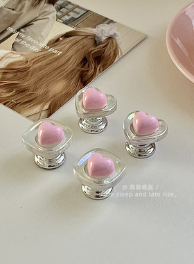炫彩高颜值爱心冲马桶按钮