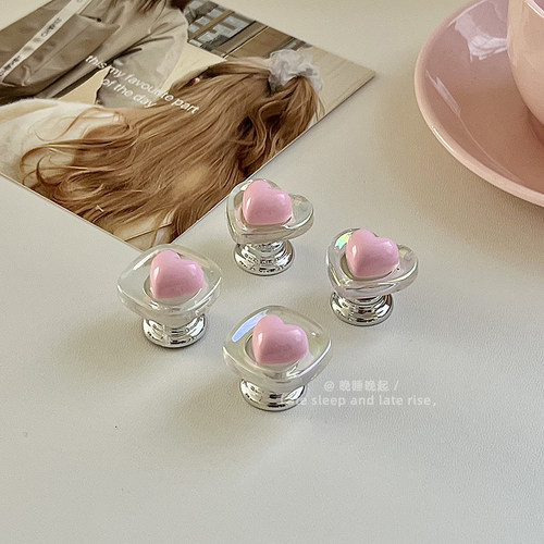 炫彩高颜值爱心冲马桶按钮