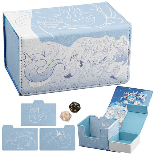 游戏王龙女仆-洗衣龙女卡牌盒宝可梦万智牌 MTG PTCG DTCG 收纳盒