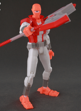 9L3D多关节可动人偶无敌少侠独眼怪阿伦幸运13男孩狂炫酷玩具手办