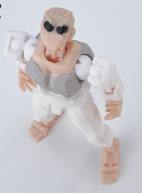 9L3D多关节可动人偶无敌少侠战争囚犯马克幸运13手办桌面装饰摆件