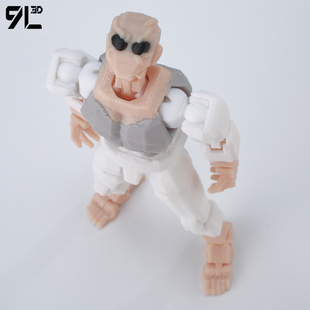 9L3D多关节可动人偶无敌少侠战争囚犯马克幸运13手办桌面装饰摆件