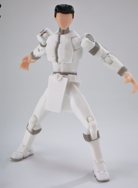 新品9L3D多关节可动人偶无敌少侠战争维特鲁姆星马克玩具潮玩手办