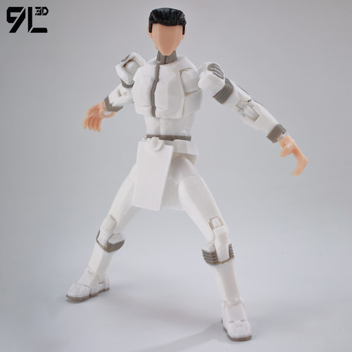 新品9L3D多关节可动人偶无敌少侠战争维特鲁姆星马克玩具潮玩手办