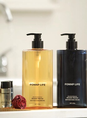 Fonnp Life植萃精油沐浴蜜400g 面护级沐浴体验 氨基酸温和