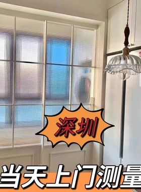 深圳香港钛合金阳台客厅隔断折叠移门玻璃门厨房窄边三联动推拉门