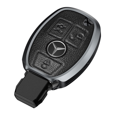 奔驰e级c级钥匙真皮汽车钥匙套壳