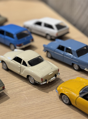出口订单！一组5个！收藏款合金老爷车复古情怀中古款小车子摆件