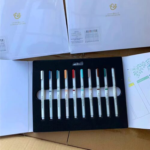 外网200+！礼盒装丙烯马克笔