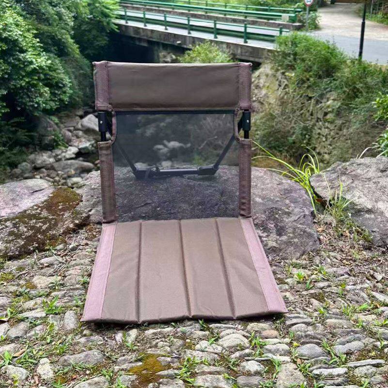 跨境户外露营折叠懒人椅沙滩花园躺椅帐篷休闲椅便携式地垫草坪椅