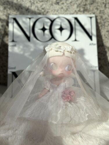 嘎子姐婚纱zsiga姜饼人/八分之一可动人偶婚纱法式复古风婚纱着替