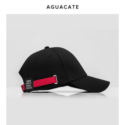 AGUACATE精英健身帽撞色调节带