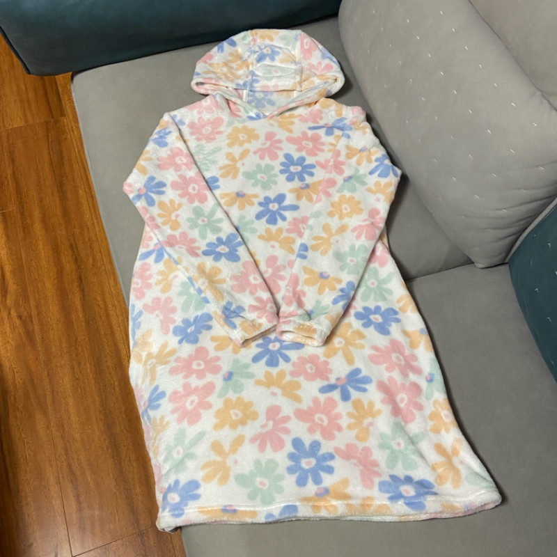 外贸女童柔软舒适家居服睡裙