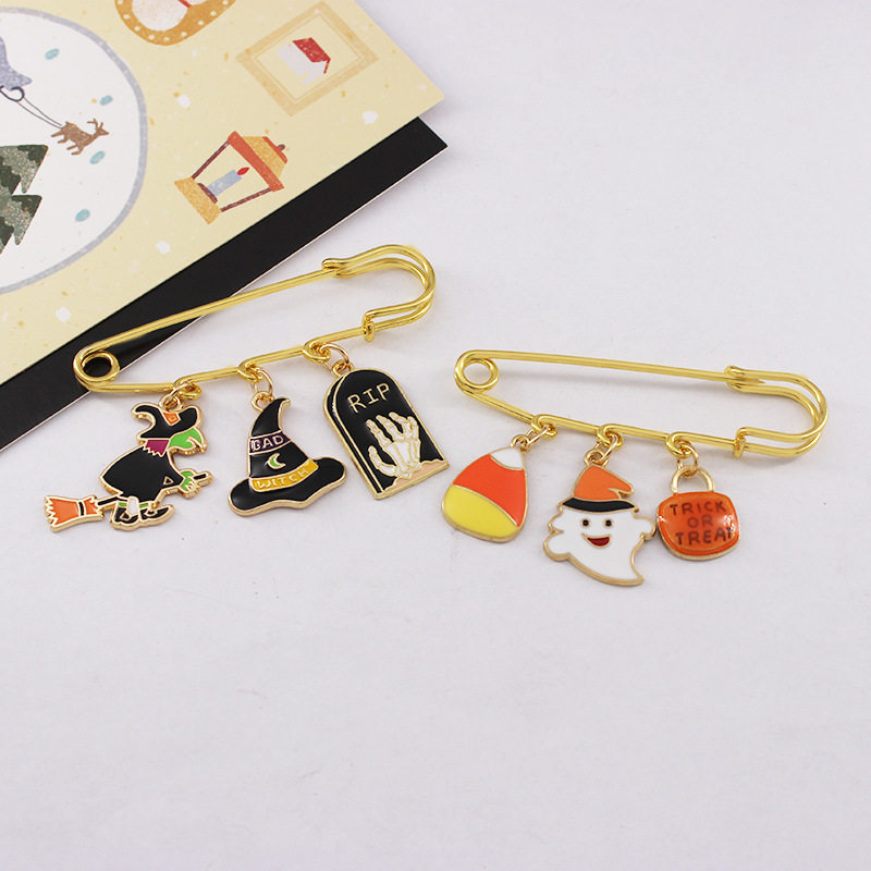 万圣节系列胸针南瓜灯蝙