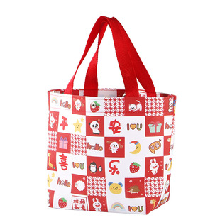 谢谢你陪我过生日礼品袋幼儿园礼物袋儿童生日礼袋宝宝满月回礼袋