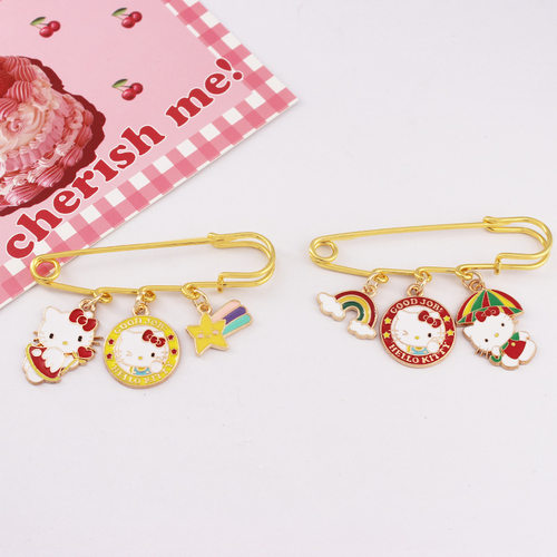 卡通可爱日系HelloKT猫胸