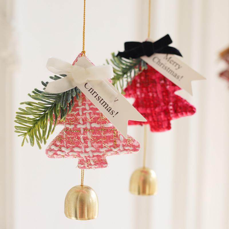 圣诞节小铃铛挂件树车门