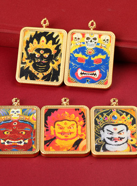 半手绘矿砂描金唐卡拉萨