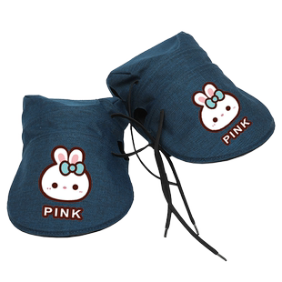 四季通用电动电瓶车防晒手套遮阳夏季防水防风摩托立体车把手套新