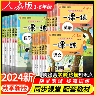 语文数学英语1 2025 部编版 6上学期课时优化作业测试卷全套天天练 小学生一课一练同步练习册一二三四五六年级上册人教版