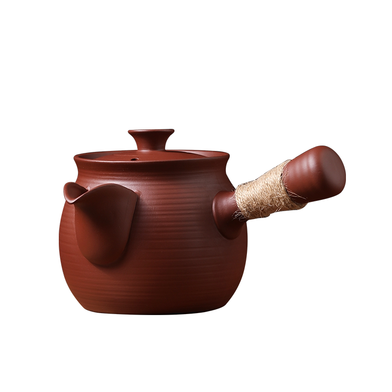 爱洛琳中式陶瓷防烫双耳煮茶器
