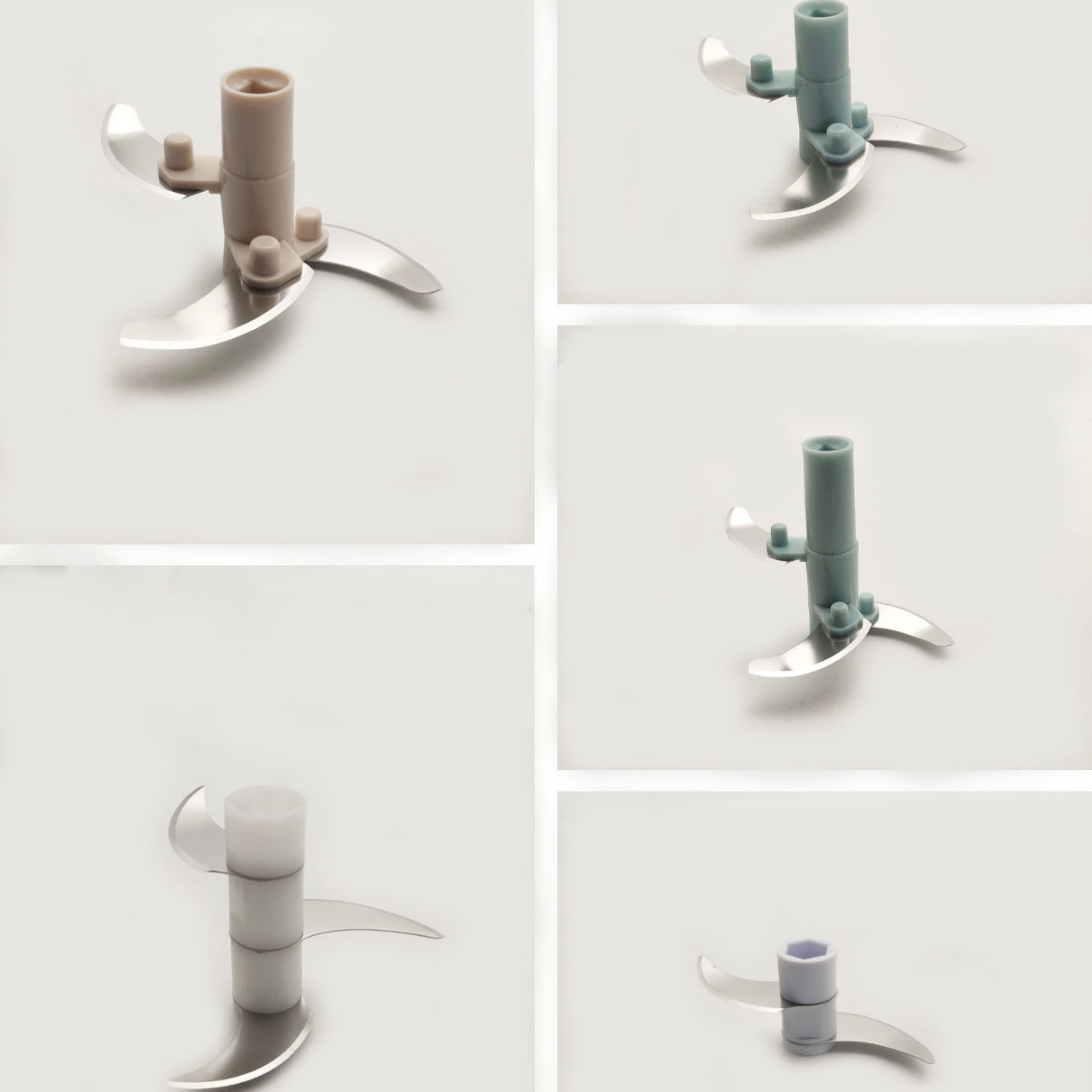 适配苏泊尔蒜泥器配件手动拉蒜打蓉刀组件两页三页搅碎机刀片