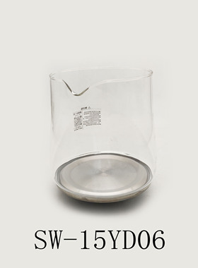 适配苏泊尔养生壶配件SW-15YD06/15YQ53/15YQ51单玻璃壶带发热