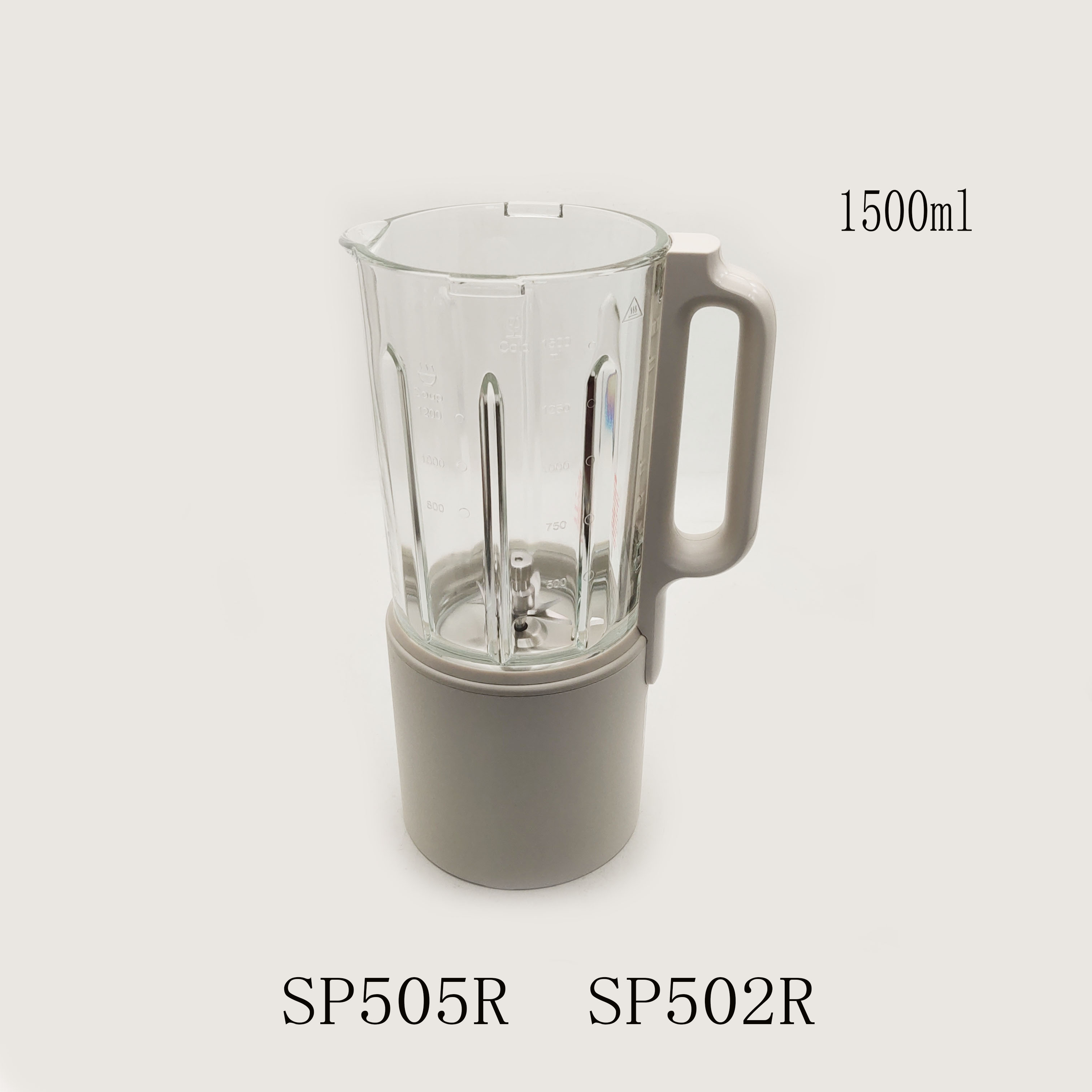 适配苏泊尔破壁机配件SP505R/SP502R加热玻璃杯可拆洗刀头组件
