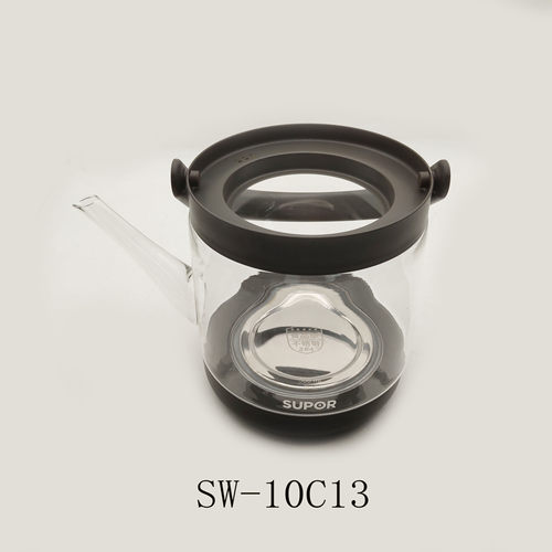 适配苏泊尔养生壶配件SW-10C13加热玻璃壶组件1升烧水壶整壶