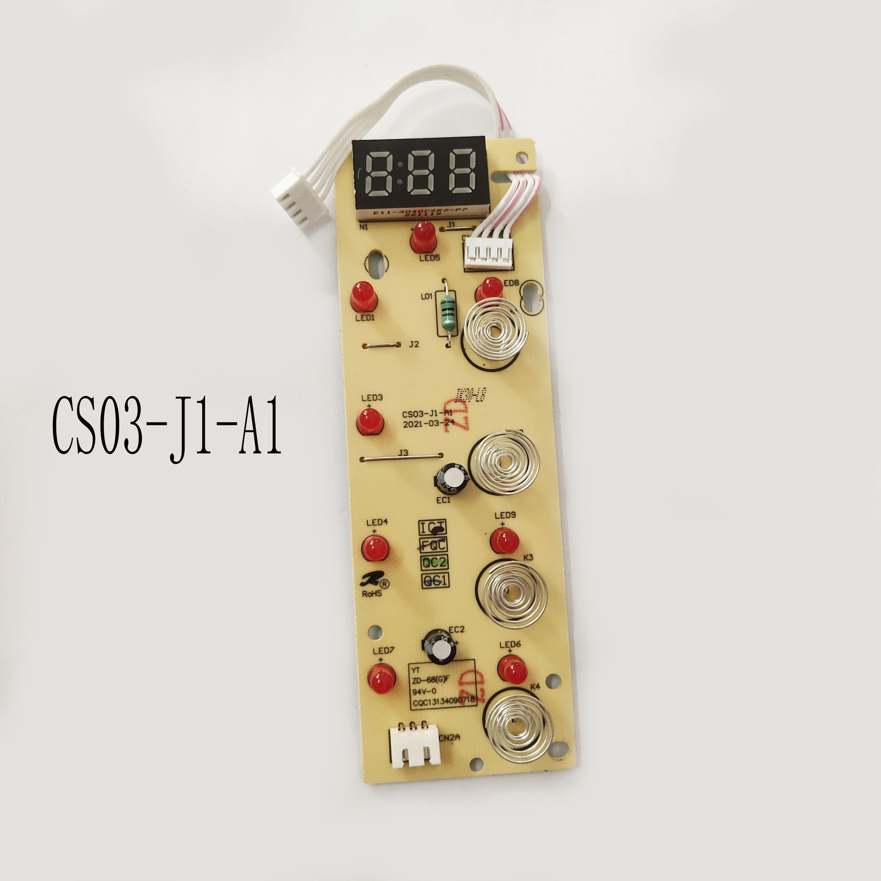 适配苏泊尔电陶炉配件C22-CS03-J1-A1控制显示板触摸主板灯板