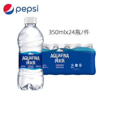 百事可乐纯水乐纯净水350ml*12瓶