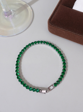 捡漏清仓 新款时尚轻奢高级感满钻手链女小众设计感气质百搭手饰