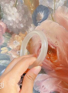 BOBO新中式简约猫眼石手镯女2026新款清新甜美手环小众高级感手饰