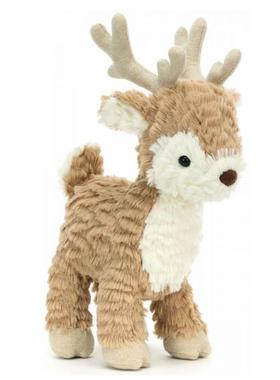 英国Jellycat米茨驯鹿可爱公仔毛绒玩具安抚陪伴玩偶圣诞节送礼物