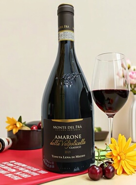 意大利名家 弗拉山经典阿玛罗尼干红葡萄酒Monte Del Fra Amarone